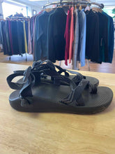 Load image into Gallery viewer, Women's Shoe Size 11 Chaco Black Sandals
