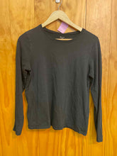 Load image into Gallery viewer, Size M Madewell Black Women's Long Sleeve Shirt
