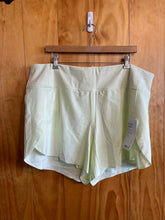 Load image into Gallery viewer, Size 2X Athleta Pale Yellow Women's Shorts
