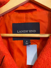 Load image into Gallery viewer, Women Size 4 Lands End Orange Women's Jacket
