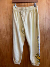 Load image into Gallery viewer, Size L Peanuts Yellow Women's Sweatpants
