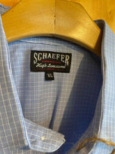 Load image into Gallery viewer, Size XL Schaeffer Outfitters Men&#39;s Long Sleeve Shirt
