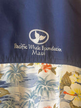 Load image into Gallery viewer, Women Size Large Pacific Whale Foundation Navy Women's Light Jacket
