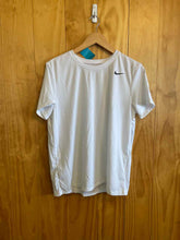 Load image into Gallery viewer, Size L Nike White Women's Short Sleeve Shirt
