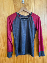 Load image into Gallery viewer, Size M Rabbit Grey Women's Long Sleeve Shirt
