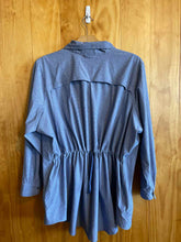 Load image into Gallery viewer, Size 3X Duluth Trading Lavender Women&#39;s Long Sleeve Shirt
