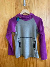 Load image into Gallery viewer, Size XS melanzana Purple Women's Hoodie
