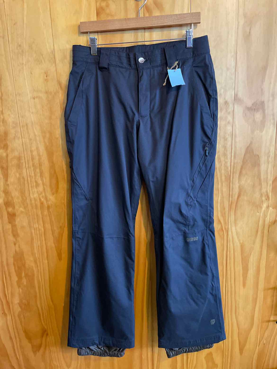 Size Medium Orage Black Women's Snow Pants