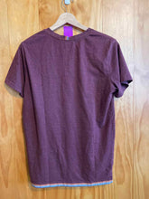 Load image into Gallery viewer, Size Small Prana Burgundy Women&#39;s Short Sleeve Shirt
