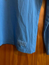 Load image into Gallery viewer, Size XS Life is Good Blue Women's Long Sleeve Shirt
