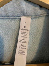 Load image into Gallery viewer, Size 6 Lululemon Blue Women's Hoodie
