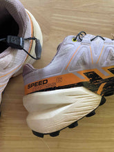 Load image into Gallery viewer, Shoe Size 7.5 Salomon Lavender Trail Running Shoes
