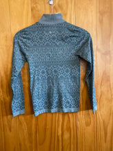 Load image into Gallery viewer, Size Small LIV Green Print Women's Long Sleeve Shirt
