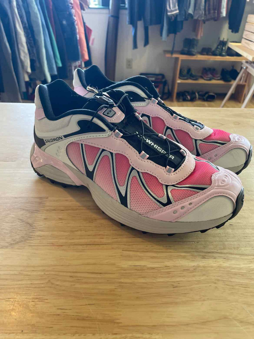 Shoe Size 9 Salomon Pink Running Shoes