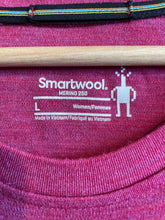 Load image into Gallery viewer, Size Large smartwool Pink Women's Long Sleeve Shirt
