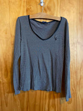 Load image into Gallery viewer, Size L Ralph Lauren Black Women's Long Sleeve Shirt
