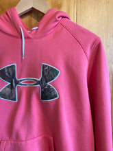Load image into Gallery viewer, Size Large Under Armour Pink Women's Hoodie
