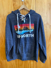 Load image into Gallery viewer, Size L ESY Surf Co. Grey Women's Hoodie

