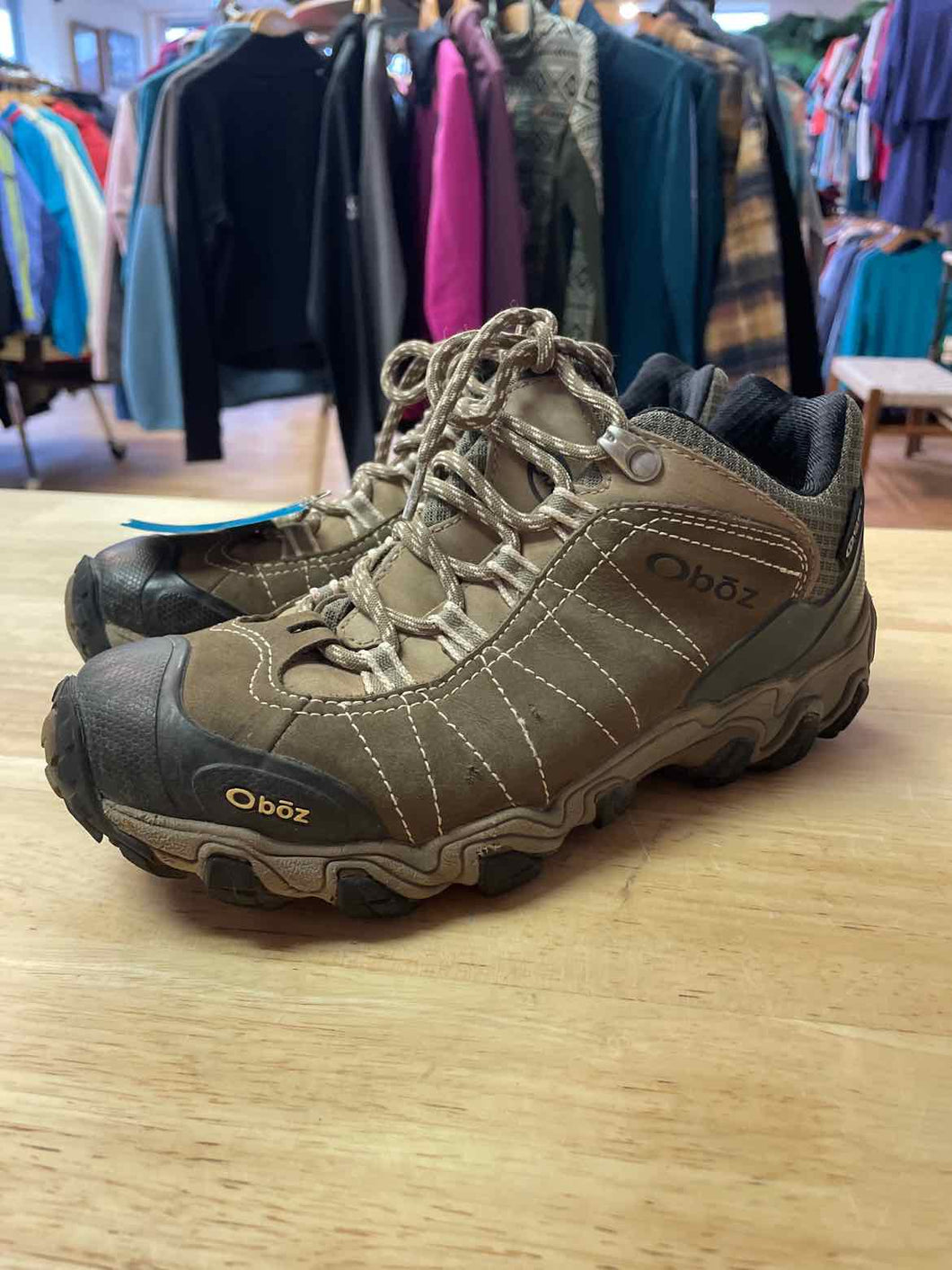 Shoe Size 7 Oboz Brown Hiking Shoes