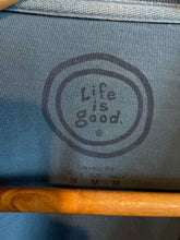 Load image into Gallery viewer, Size M Life is Good Men's Short Sleeve Shirt
