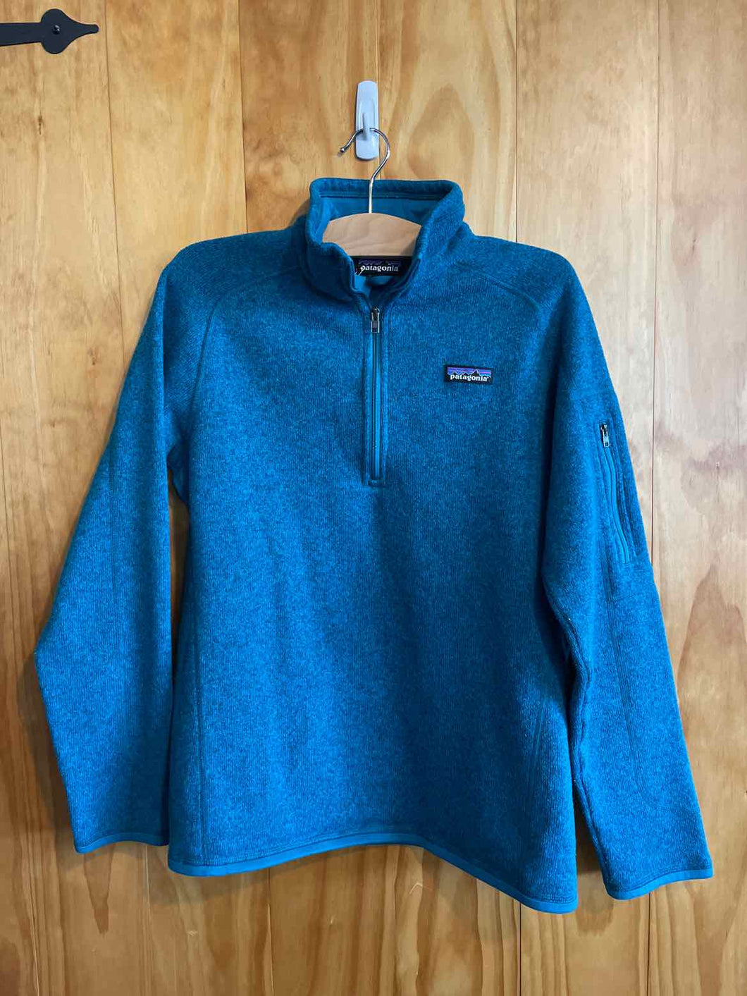 Size L Patagonia Blue Women's Fleece Sweatshirt