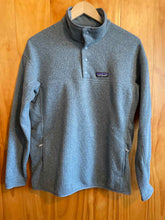 Load image into Gallery viewer, Size L Patagonia Blue Women's Fleece Sweatshirt
