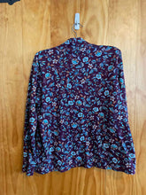 Load image into Gallery viewer, Size Large Lands End Maroon Women&#39;s Long Sleeve Shirt
