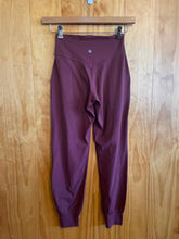 Load image into Gallery viewer, Size 4 Lululemon Maroon Joggers
