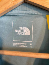 Load image into Gallery viewer, Size XL The North Face Blue Women's Short Sleeve Shirt
