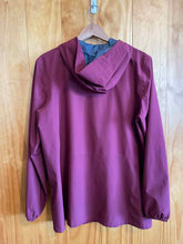 Load image into Gallery viewer, Women Size Medium Lands End Maroon Women's Rain Jacket
