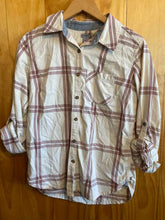 Load image into Gallery viewer, Size XS Carhartt Cream Women's Flannel
