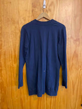 Load image into Gallery viewer, Size M Duluth Trading Co. Navy Women&#39;s Sweater &amp; Sweatshirt
