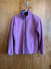 Load image into Gallery viewer, Size Small Lands End Pink Women&#39;s Fleece Sweatshirt
