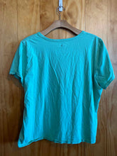 Load image into Gallery viewer, Size XXXL Life is Good Teal Women's Short Sleeve Shirt
