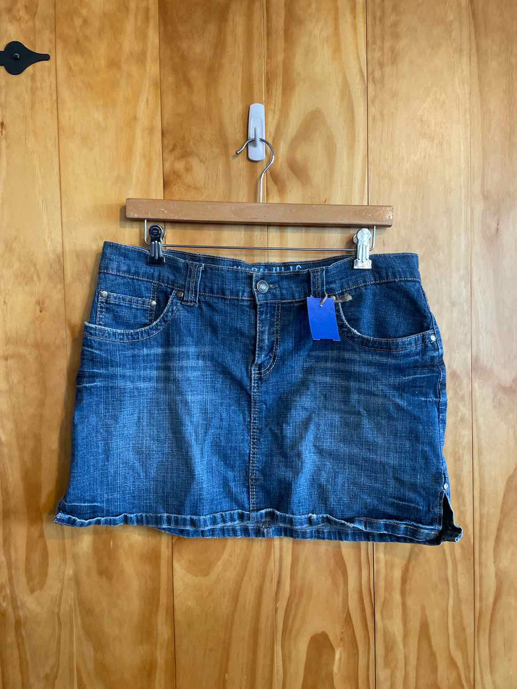 Size 11 Hydraulic Blue Skirt