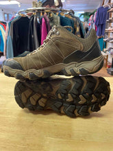 Load image into Gallery viewer, Shoe Size 7 Oboz Brown Hiking Shoes
