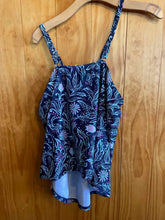 Load image into Gallery viewer, Size 22W Yonique Navy Print Women's Swimsuit
