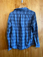 Load image into Gallery viewer, Size Medium Marine Layer Blue Women's Flannel
