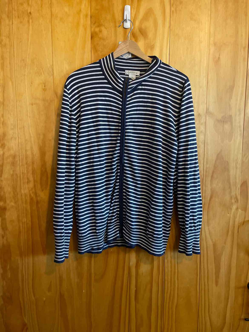 Size XL Orvis Navy Women's Sweater & Sweatshirt