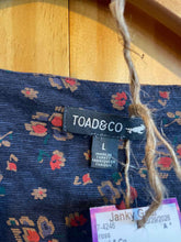 Load image into Gallery viewer, Size Large Toad &amp; Co Navy Dress
