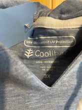 Load image into Gallery viewer, Size 3X Coolibar Light Blue Women&#39;s Hoodie
