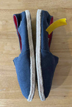 Load image into Gallery viewer, Women&#39;s Shoe Size 8 L.L. Bean Navy Slippers
