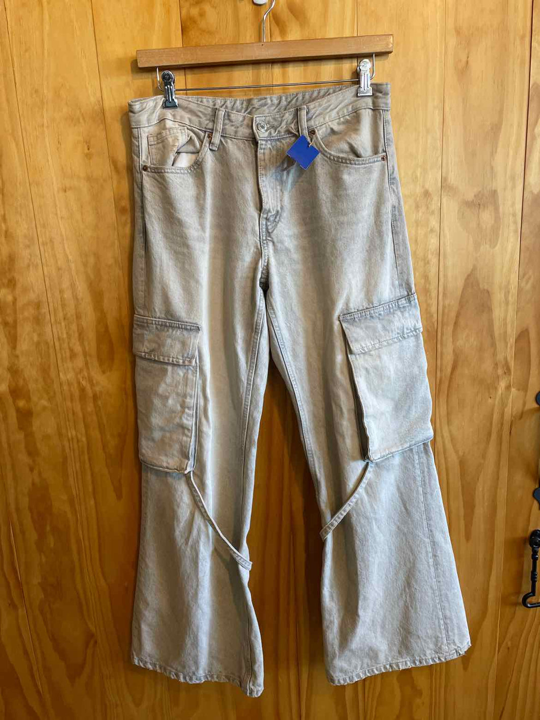 Size 8 ZARA Beige Women's Jeans