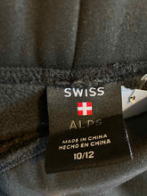 Load image into Gallery viewer, Size 10/12 Swiss Alps Black Long Underwear

