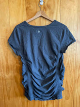 Load image into Gallery viewer, Size XL Athleta Grey Women's Short Sleeve Shirt

