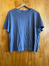 Load image into Gallery viewer, Size Large Old Navy Blue Women's Short Sleeve Shirt
