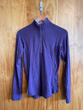 Load image into Gallery viewer, Size Medium Icebreaker Purple Women's Long Sleeve Shirt
