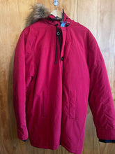 Load image into Gallery viewer, Women Size XL Guess Red Women&#39;s Winter Jacket
