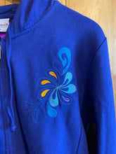 Load image into Gallery viewer, Size Medium Crazy shirt Blue Women&#39;s Hoodie
