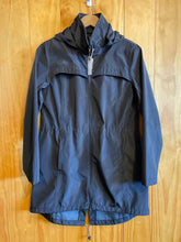 Load image into Gallery viewer, Women Size Small Mondetta Black Women&#39;s Rain Jacket
